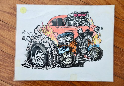 Insegna vintage chevy hot rod - vintage,