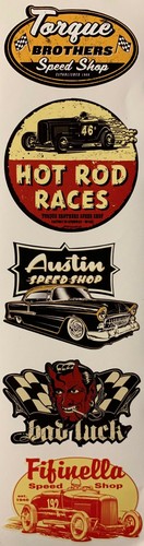 Adesivi usa hot rod racing - adesivi,