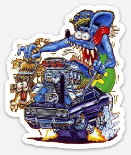 Rat fink king - rat,