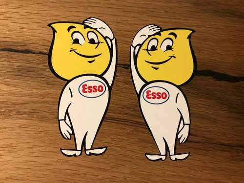 Adesivi esso stp vintage - stp,