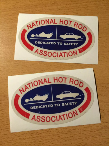 Adesivi nhra hot rod - nhra, drag