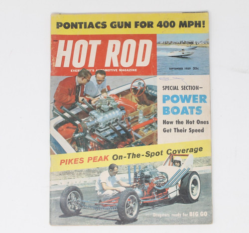 Vintage hot rod - vintage, magazine