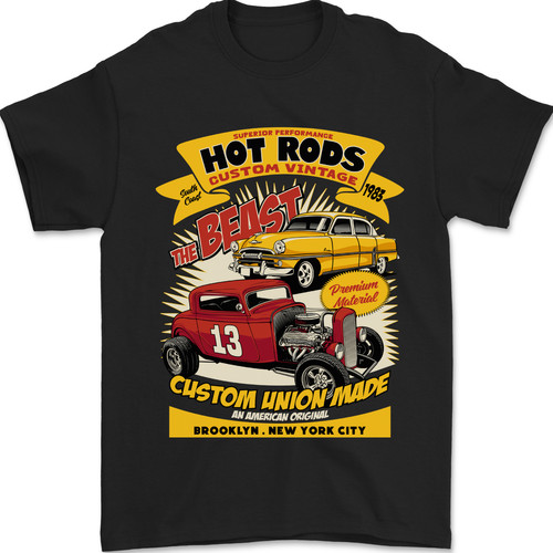 Hot rod personalizzato vintage - hot,