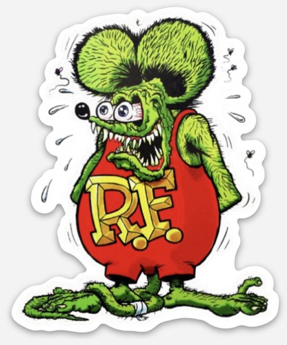 Magnete personalizzato rat - personalizzato,