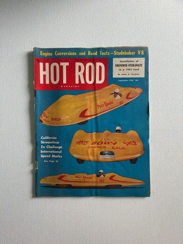 Vintage hot rod magazine - vintage,