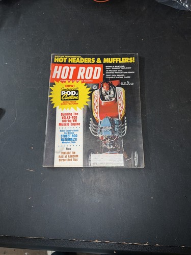 Vintage hot rod magazine july - hot,