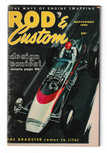 Vintage rod custom car - &, hot