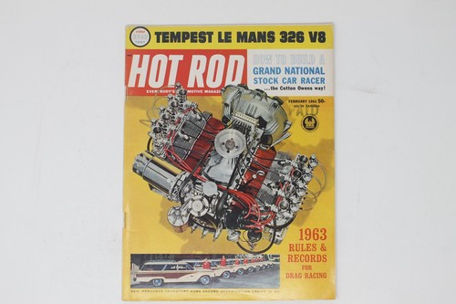Vintage hot rod magazine - hot,