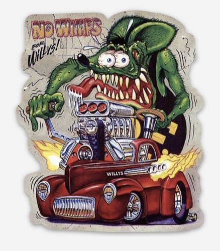 Rat fink wimps - no,