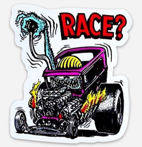 Rat fink race - rat,