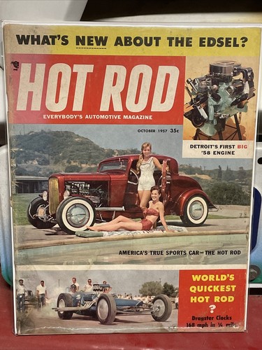 Vintage hot rod - rod, magazine