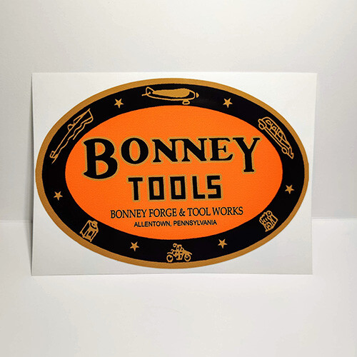 Bonney tools decal - bonney, stile