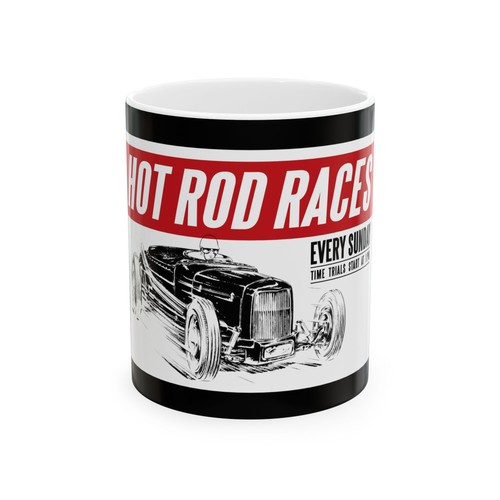 Tazza vintage hot - vintage, rod