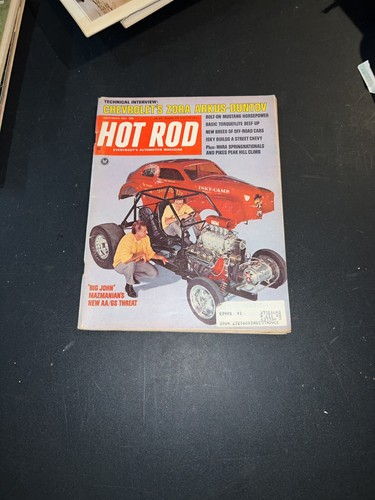 Vintage hot rod - rod, magazine