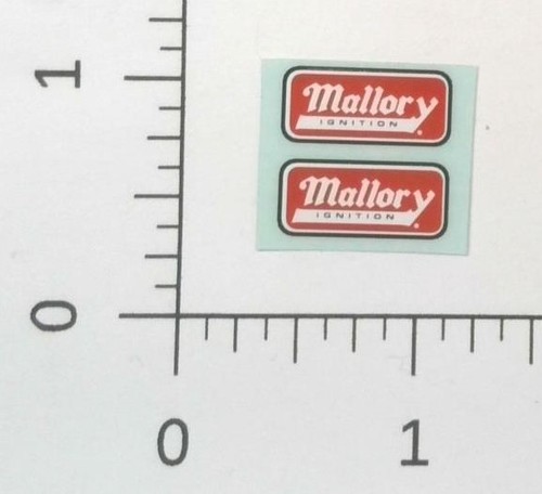 Coppia mini adesivi mallory - coppia,