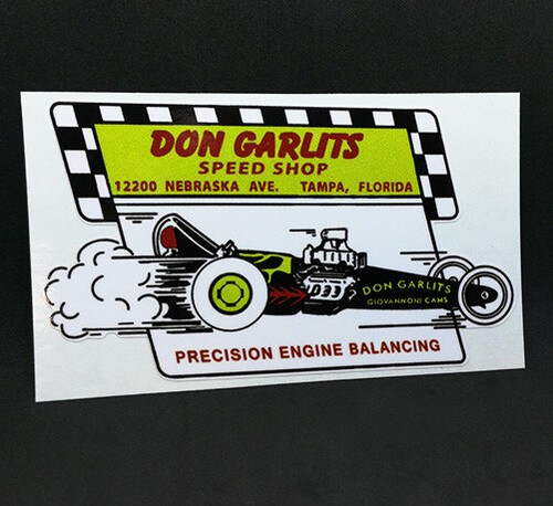 Decalcomania don garlits speed - don,