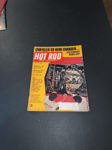 Vintage hot rod magazine - hot,