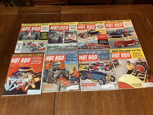 Vintage hot rod mag - hot, 8